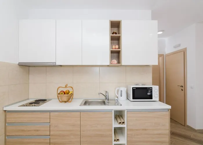 Marmo - Comfort One Bedroom With Balcony And Sea View 2 شقة